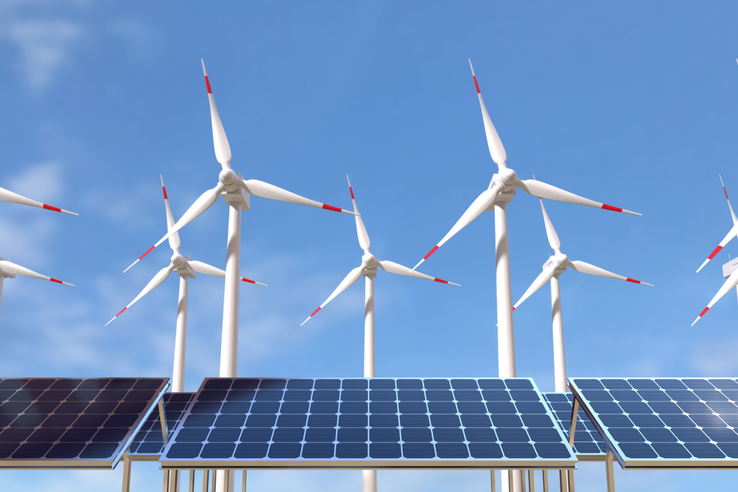 Advanced Energy Technologies: Solar Panels, Wind Turbines and Energy Storage
